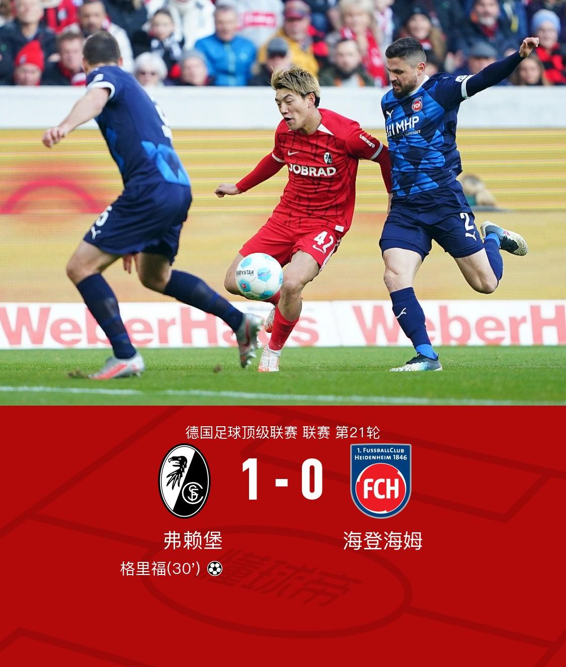 弗赖堡主场大胜，斩获保级关键三分的简单介绍