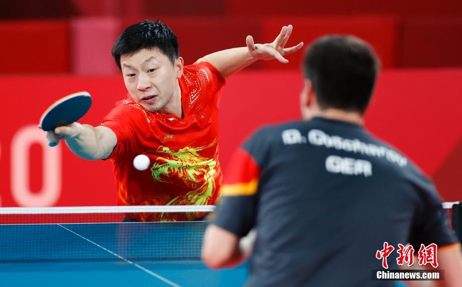 中国队鏖战英格兰队，马龙关键制胜